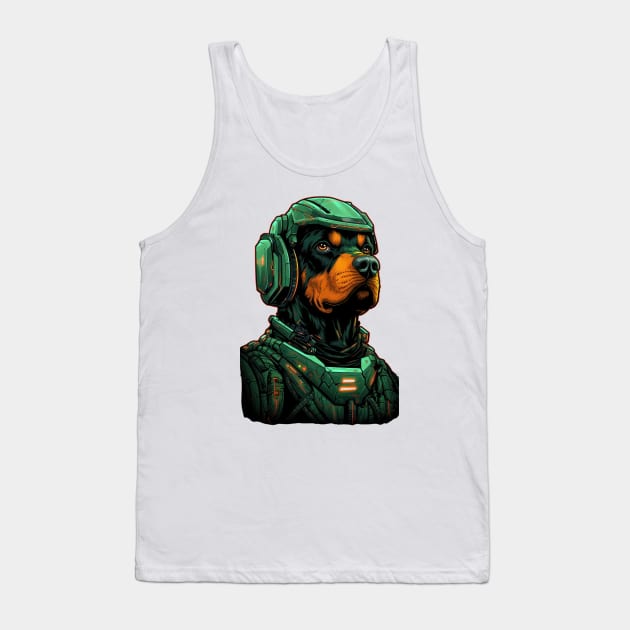 I never knew I needed a dog army in my life until now Tank Top by Pixel Poetry